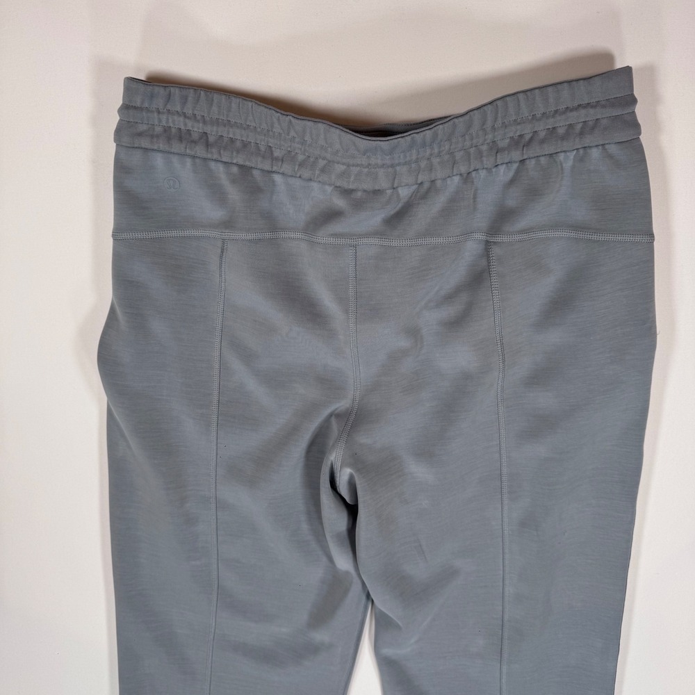 Lululemon Softstreme High-Rise Pant Full Length Chambray Grey 10 Comfy Travel - Picture 7 of 16